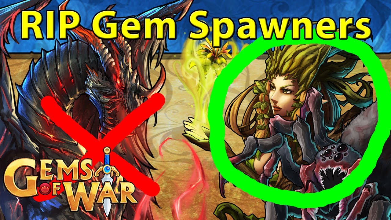 Gems of War: New Gem Spawners Nerf, And How to Build Around It