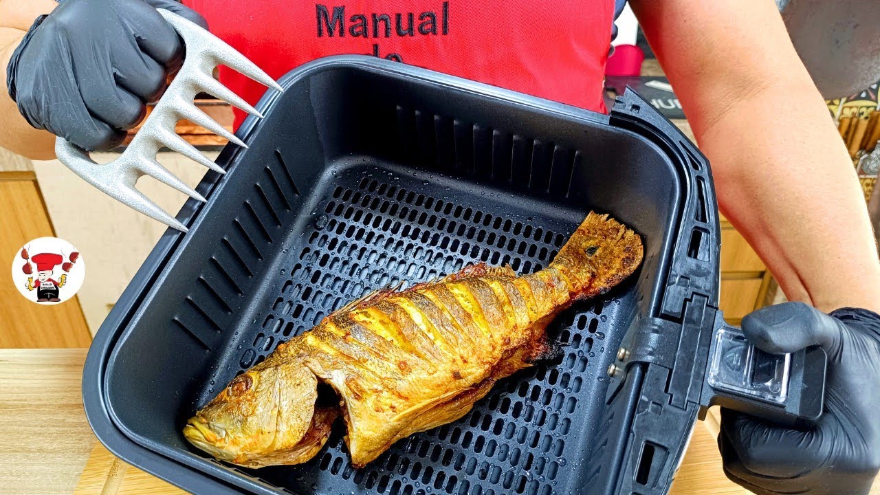Como Fazer Peixe Inteiro na Airfryer Perfeito