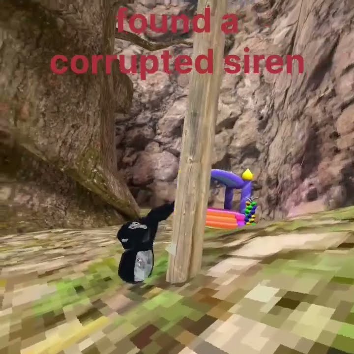 found a corrupted siren at a ghost code