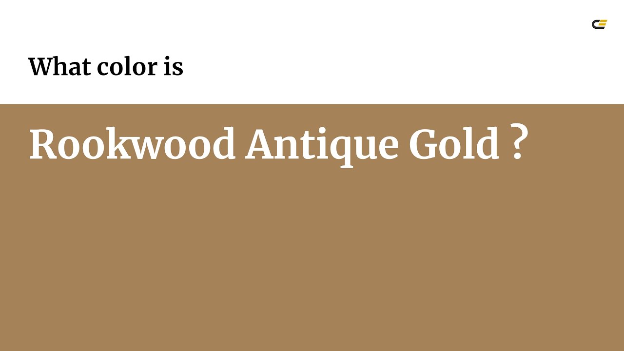 Rookwood Antique Gold color #a58258 hex color - Brown color - Cool ...