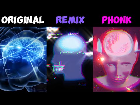 Galaxy Brain Original Vs Remix Vs Phonk