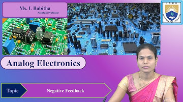 Negative Feedback by Ms. L Babitha