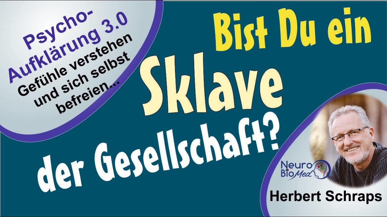 Bist du der Gefühls-Sklave der Gesellschaft oder lebst du dein eigenes Leben? Selbstentwicklung pur