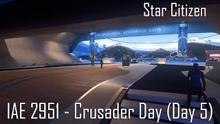 Star Citizen Alpha 3.15.1 - IAE Crusader Day (Day 5)
Star Citizen is in Alpha. If you are new to the game and want a bonus of credits when starting out, please use my referral code : STAR-Q2QF-3NX4
Join me in my Star Citizen adventure.
The game is in Alpha stage of development, and there will be bugs and issues sometimes playing the game. For such an amazing title with such ambitious goals for which we can already see the foundation lets jump into the verse and experience it together
System Specs:
(time for an upgrade)
Intel Core i7-8700K CPU @3.70GHz, 3696 Mhz, 6 cores
32 GB RAM DDR4
NVIDIA GeForce RTX 2080 SUPER Star Citizen Alpha 3.15.1 - IAE Crusader Day (Day 5)