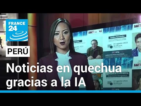 Presentadora generada por