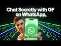 Secret Chat Method you Should Know 😳💬 | WhatsApp Secret Chat  Hack 😱