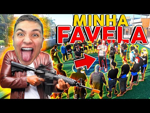 A PRIMEIRA TRETA da MINHA FAVELA 🤬 GTA RP (Paulinho o LOKO)
