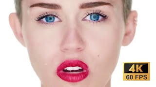 Miley Cyrus Wrecking Ball Short Version 4K 60Fps