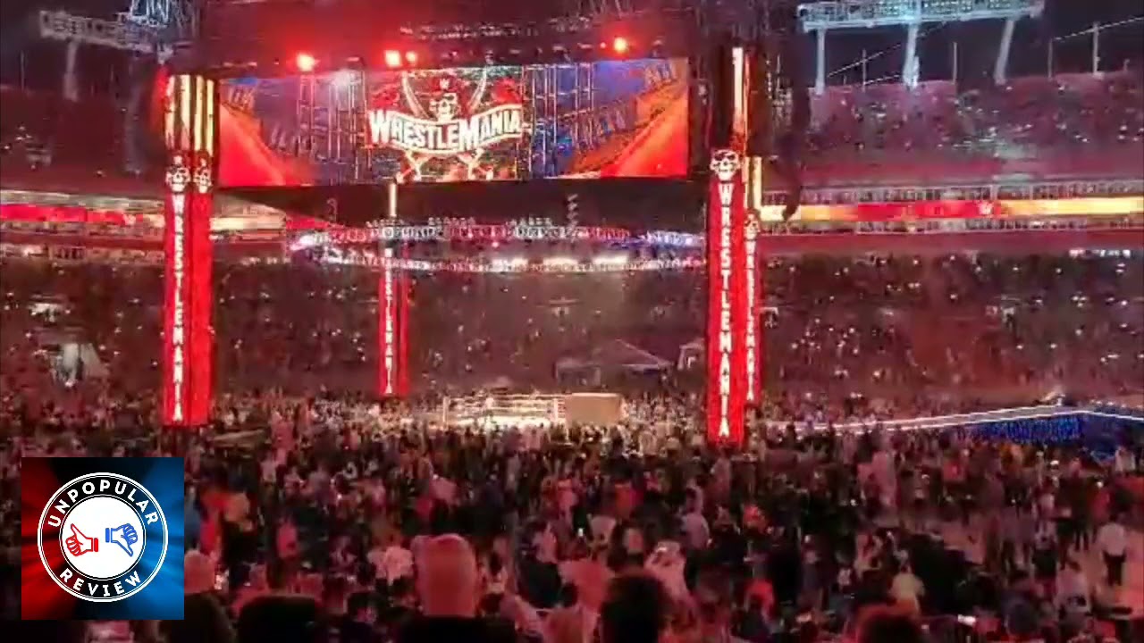 Randy Orton vs The Fiend Bray Wyatt | WWE WrestleMania 37 Live Entrance & Fan Reaction