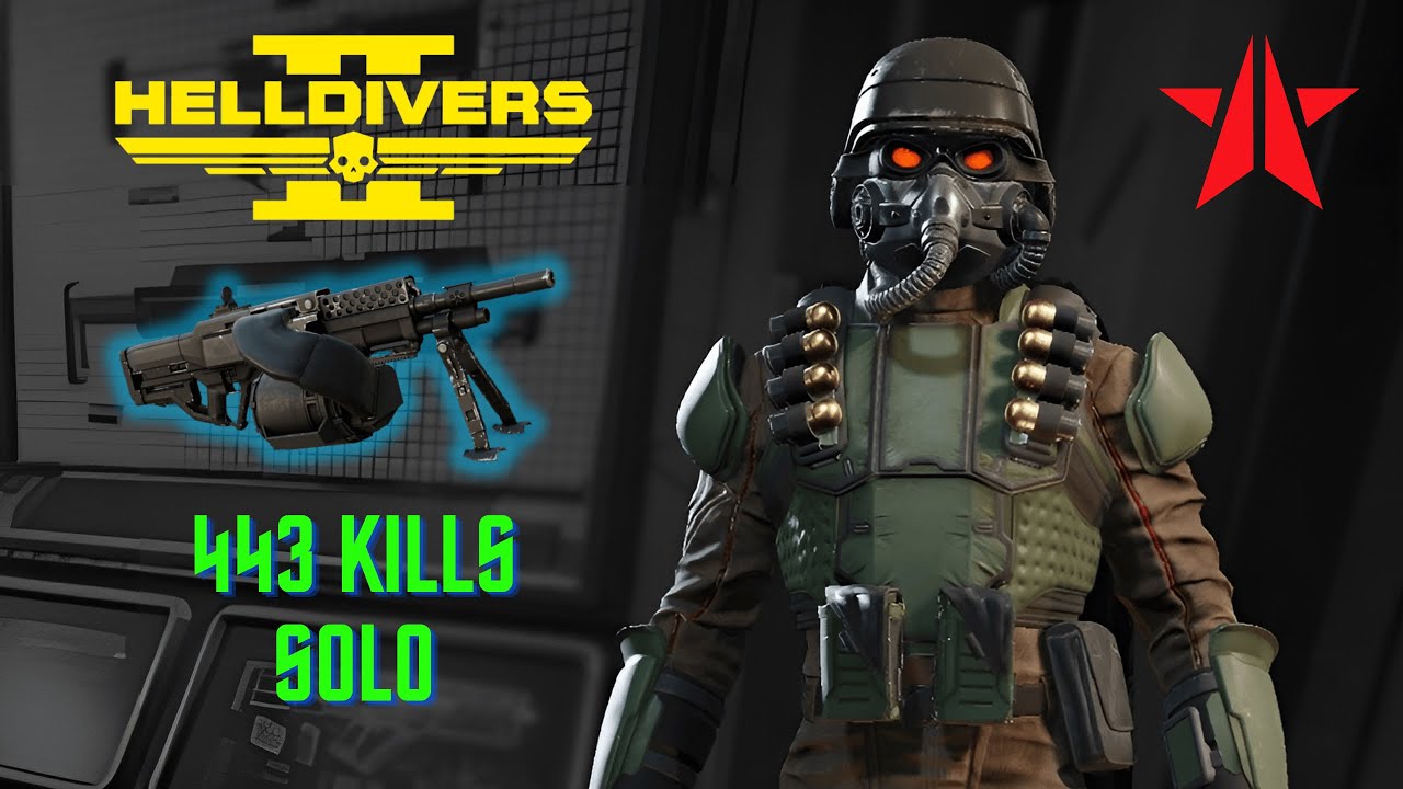 Helldivers 2: Bots Solo Max Difficulty - Heavy Machine Gun & Solo Silo ...