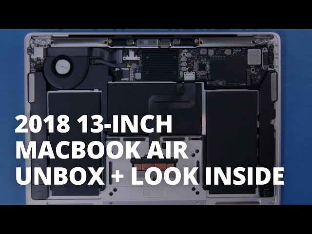 2018 MacBook Air Unboxing + Look Inside - YouTube
