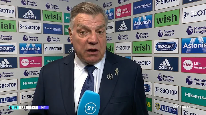 "It's professional suicide!" Sam Allardyce's honest reflection on defeat to Spurs and relegation
