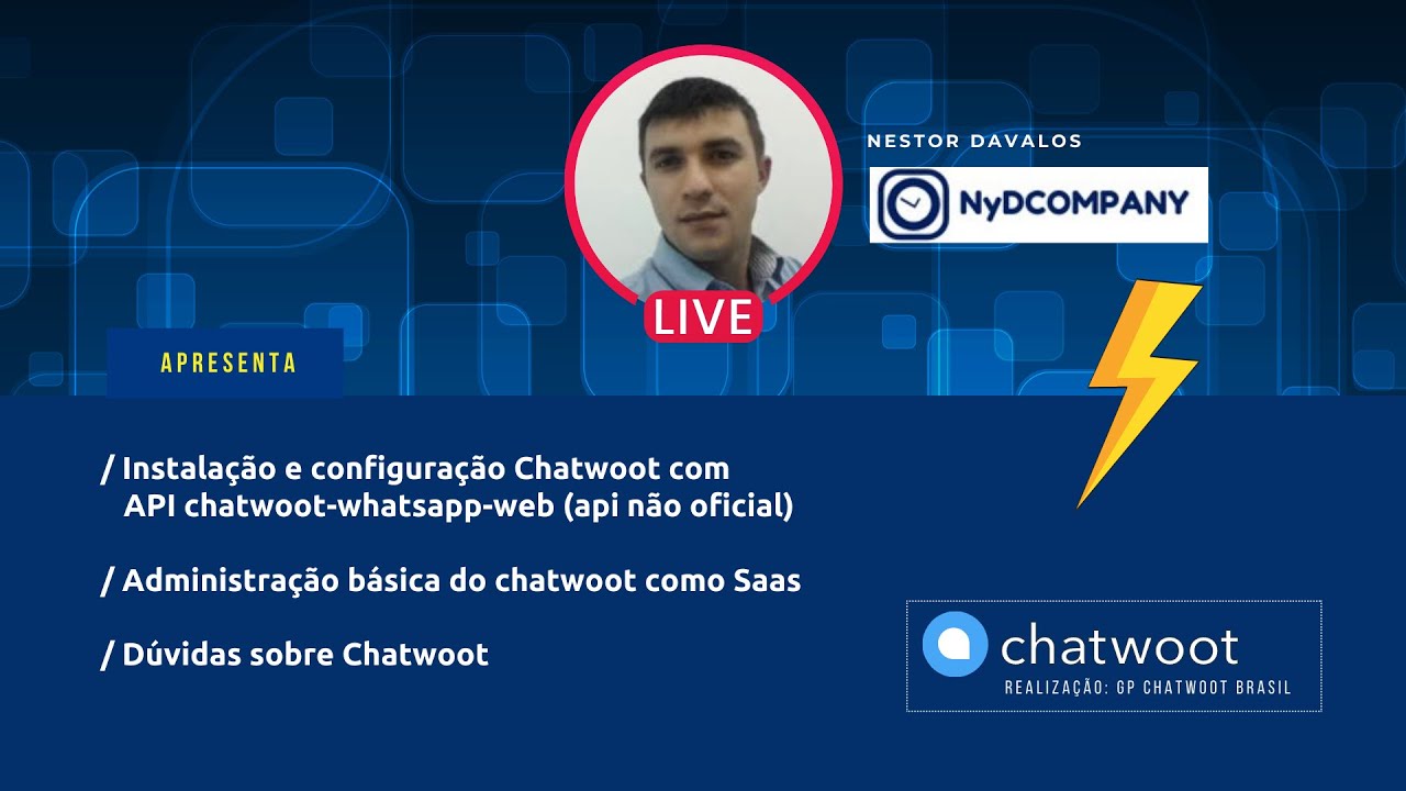 Chatwoot Api Chatwoot + API Whatsapp-Web.js por Nestor Davalos (PY) - YouTube