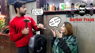 Funny Barber Prank || BY AJ-AHSAN ||