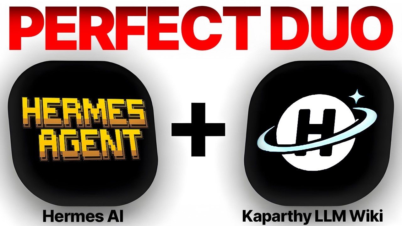 Hermes AI + Kaparthy LLM Wiki is INSANE!