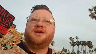 Venice Beach Babes 🔴 Burger Planet LIVE Daily Vlog