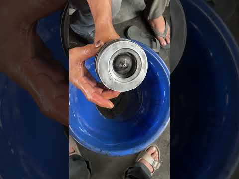 Piston installation #automobile #mechanic
