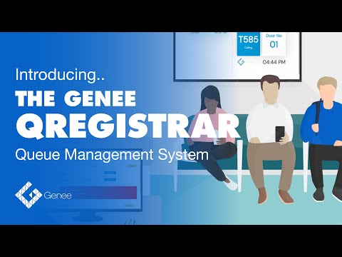 Introducing the Genee QRegistrar Queue Management System