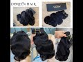 Doreen Hair Extensiones de cabello Natural Human Hair Clip in Hair Extensions Wavy Clips in