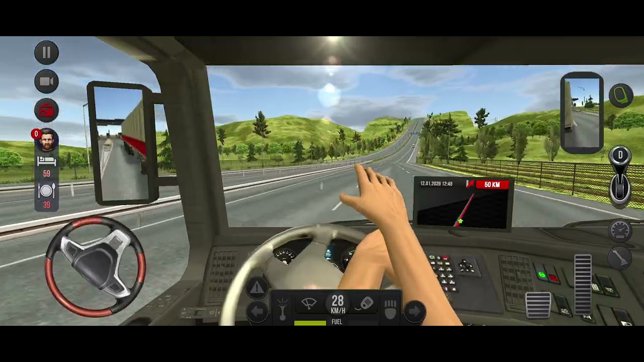 Truck simulator Europe video