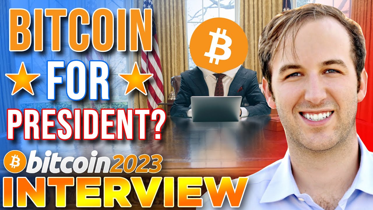 Bitcoin Presidential Campaign Begins at Bitcoin Miami 2023 | INTERVIEW
