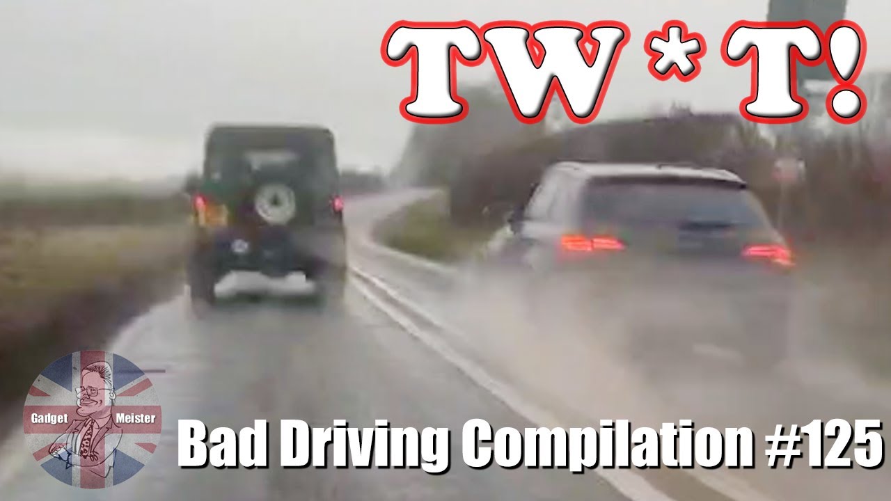 UK Dash Cam Compilation 125 - Bad Drivers & Observations - YouTube