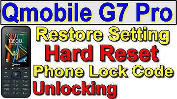 QMobile G7 Pro Hard Reset, Remove Code, Restore Setting, Format, Coolsand RDA Flash File By Tahir Tv