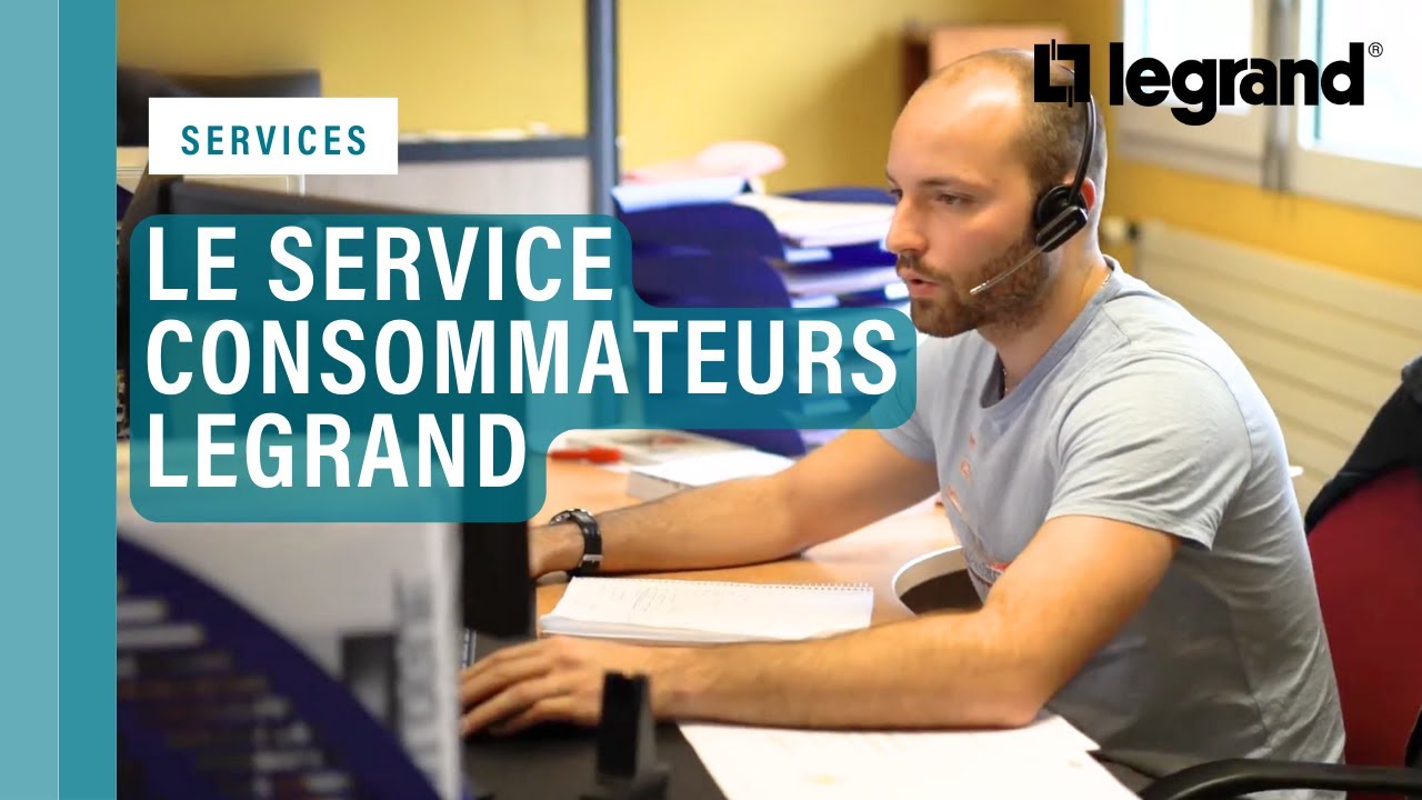 Service Consommateurs Legrand : découvrez l’équipe à votre service au téléphone et par e-mail
