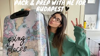 PACK & PREP WITH ME FOR MY HOLIDAY TO BUDAPEST | ALICIA ASHLEY by Alicia Ashley 681 views 2 years ago 20 minutes