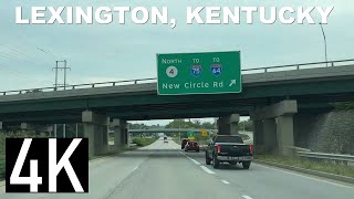 Lexington 4K - Driving to Downtown Lexington, Kentucky - USA