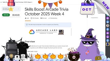 Skills Boost Arcade Trivia October 2025 Week 4 | #2025 | #|#qwiklabs |#Solution