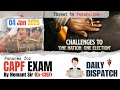 04TH JANUARY I DAILY DISPATCH DISCUSSION I CAPF AC I LEARNING CAPF BY HEMANT SIR (Ex-CISF)