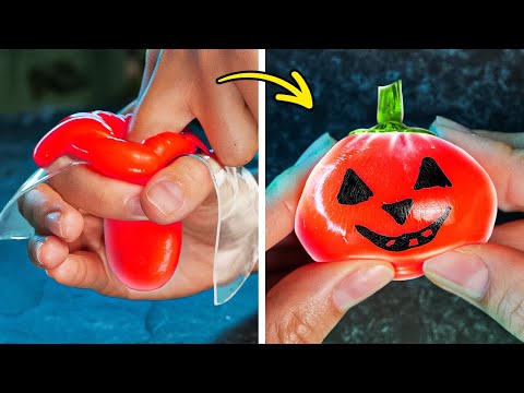 [ASMR] 할로윈 학교 공예 🎃 무서운 DIY 아이디어! 🎧