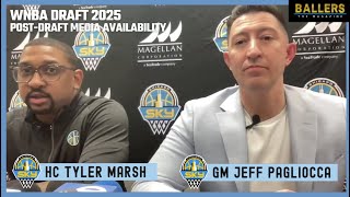 Chicago Sky Head Coach Tyler Marsh & GM Jeff Pagliocca: Post-Draft Presser | Ballers Magazine
