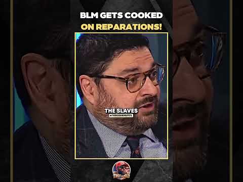 BLM Activist Gets COOKED On Reparations #shorts