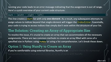 Resolving the IndexError: list assignment index out of range in Python with OpenCV