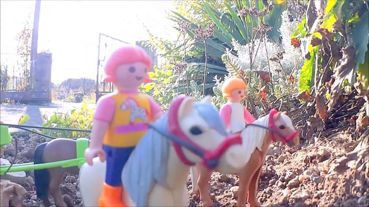 film playmobil chevaux