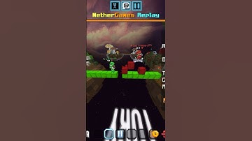 I was tired of him not getting block trapped #bedwars #minecraft #zeqa #fireballfight #pvp #sumo