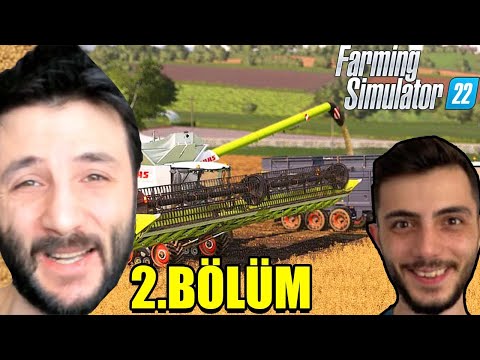 EKİPLE ÇİFTÇİ OLMA OYUNU 2.Bölüm - FARMİNG SİMULATOR 22