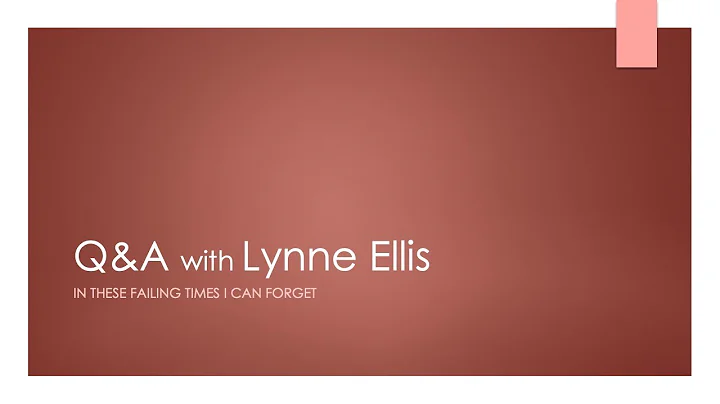 Q&A with Lynne Ellis