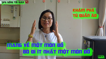 #M14. Làm thế nào để tối giản tủ quần áo của bạn?