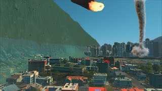 MEGA TSUNAMI :  A CITIES: SKYLINES MOVIE