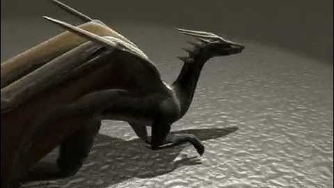 Black Dragon - Modeling, Texturing, Rigging in Blender (WIP 117)