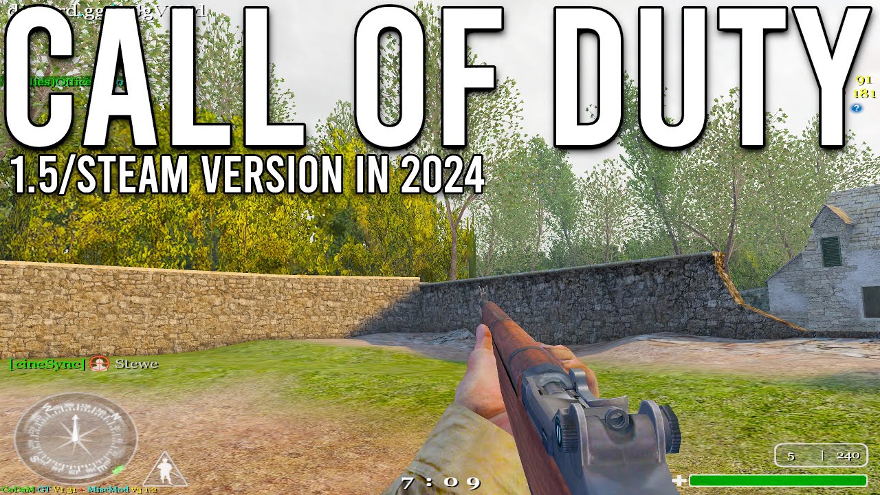 Call of Duty 1 Multiplayer in 2024 (1.5/Steam Version) - YouTube