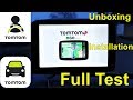 Tomtom go basic 6  gps unboxing installation  car test