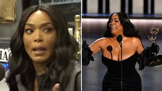 Angela Bassett REACTS to Niecy Nash Winning Emmy Award For Best Supporting Actress (Jeffrey Dahmer)