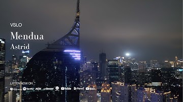 Astrid - Mendua (Lyrics) | Vinyl Mode & City Night Ambience