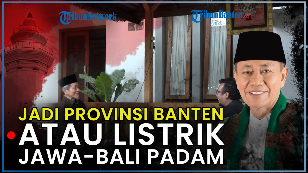 Tokoh H Embay Mulya Syarif Ungkap Perjuangan Terbentuknya Banten Jadi Provinsi