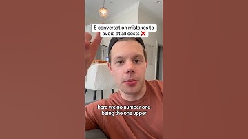 5 conversation mistakes to avoid at all costs #conversationtips #andrewgodwin