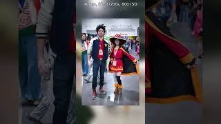 Cosplay photography at Anime Milwaukee Quick Look 📷🔍 #SHORTS